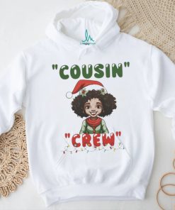 Cousin Crew African American Family Christmas Shirt