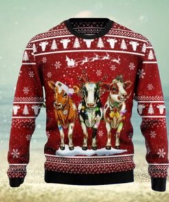 Cow Christmas Ugly Christmas Sweaters Style Gift For Men And Women