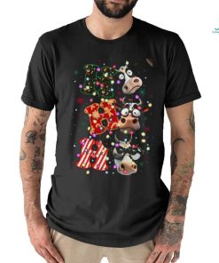 Cow Ho Ho Ho Merry Christmas Shirt