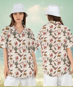 Cowboy Santa Christmas Hawaiian Shirt