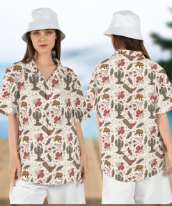 Cowboy Santa Christmas Hawaiian Shirt