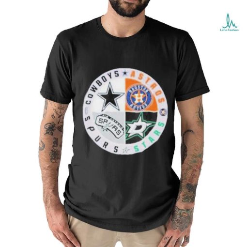 Cowboys Astros Stars Spurs Logo Football shirt