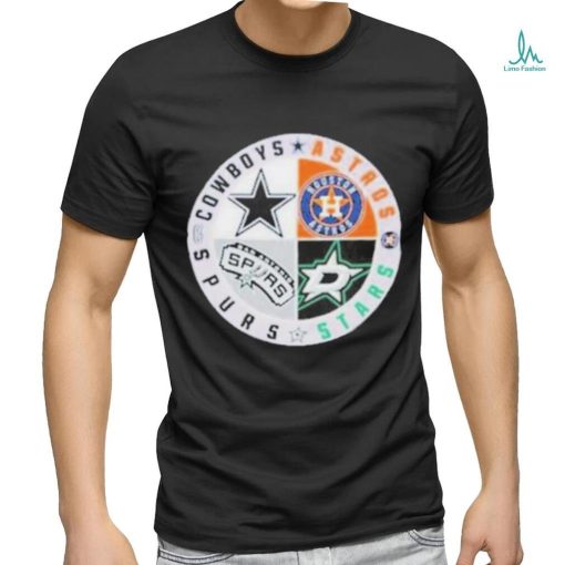 Cowboys Astros Stars Spurs Logo Football shirt