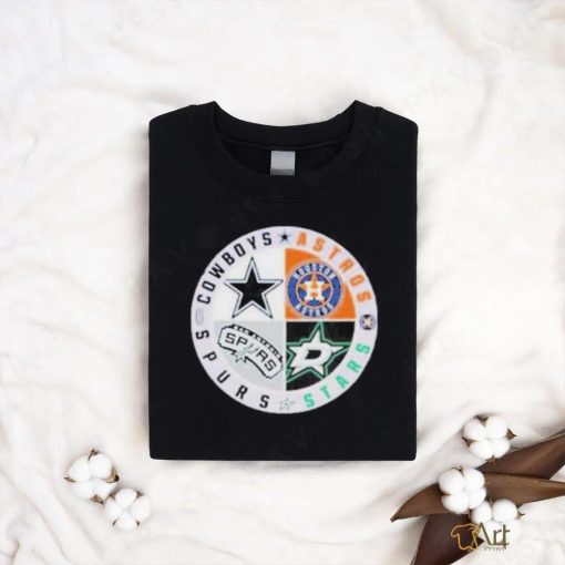Cowboys Astros Stars Spurs Logo Football shirt