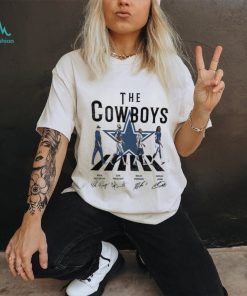 Cowboys Walking Abbey Road Signatures Shirt