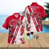 Santa Riding Harley Motorcycle Christmas Hawaiian Shirt