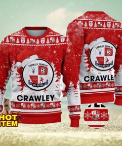 Crawley Town EFL English Football League Champions Ugly Christmas Sweater Christmas Gift