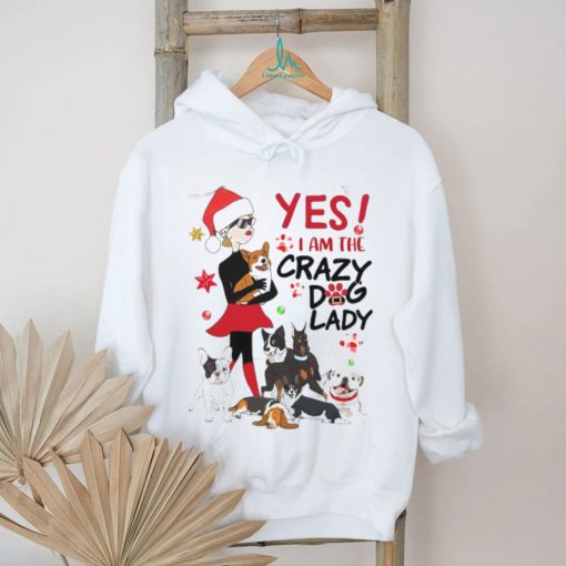 Crazy Dog Lady Christmas Shirt