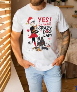 Crazy Dog Lady Christmas Shirt