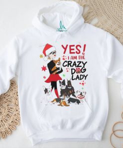 Crazy Dog Lady Christmas Shirt