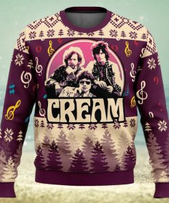 Cream Band Ugly Christmas Sweater