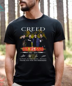 Creed 30 Years 1994 – 2024 Thank You For The Memories T Shirt