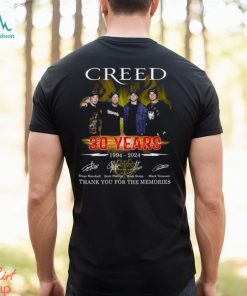 Creed 30 Years 1994 – 2024 Thank You For The Memories T Shirt