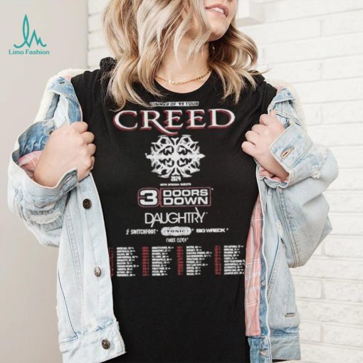 Creed Summer Of ’99 Tour 2024 Shirt