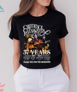 Creedence Clearwater Revival 57 Years 1967 – 2024 Thank You For The Memories T Shirt