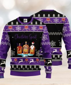 Crown Royal Christmas Spirit Ugly Christmas Sweater Gift For Christmas