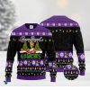 Baltimore Ravens Caro Parttern Ugly Christmas Sweaters