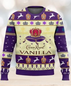 Crown Royal Vanilla Christmas Ugly Sweater Special Gift For Xmas