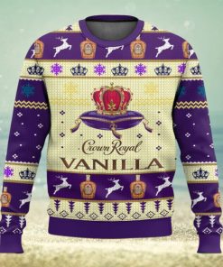 Crown Royal Vanilla Christmas Ugly Sweater Special Gift For Xmas