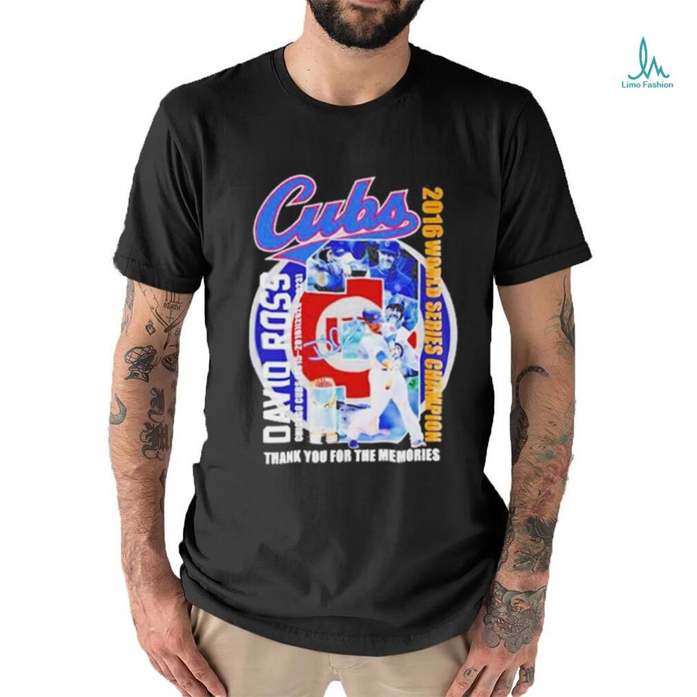 David ross 2024 cubs shirt