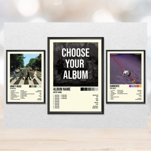 Custom Album Cover Poster / NEW Choose Any Album / Album Cover