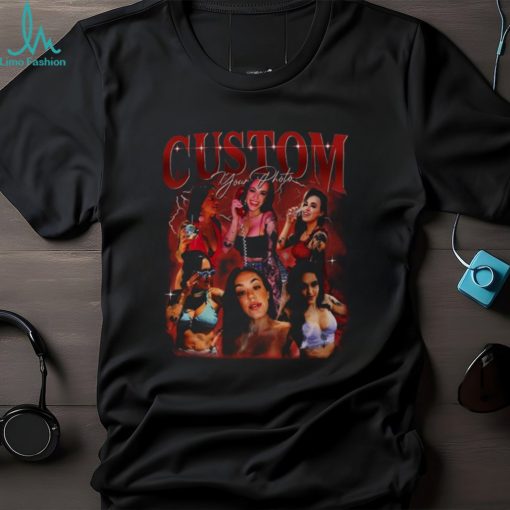 Custom Bootleg Rap Shirt Custom Photo Vintage Graphic 90s