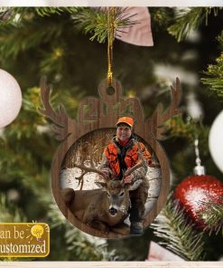 Custom Hunting Photo Ornament