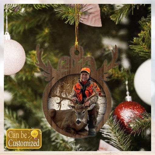 Custom Hunting Photo Ornament