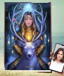 Custom Image Aelin (Celaena ) Wall Art For Sarah J. Maas And Throne Of Glass Fan Poster