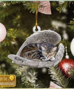 Custom Memories Cat Photo Ornament