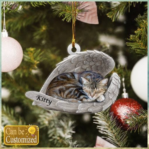 Custom Memories Cat Photo Ornament