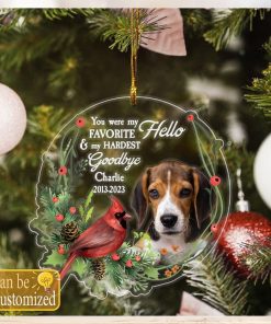 Custom Memories Pet Photo Ornament