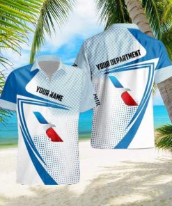 Custom Name 3D All Over Printed american airlines Hawaiian Shirt New Trend Summer Vacation Gift