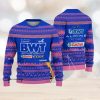 NFL Minnesota Vikings Mascot Woolen Christmas Full Print Custom Sweater