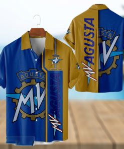 Custom Name MV Agusta Car Combo Hawaiian Shirt And Shorts Fans Logo Car Gift Men And Women