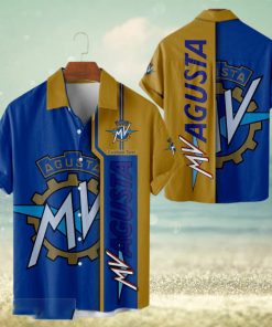 Custom Name MV Agusta Car Combo Hawaiian Shirt And Shorts Fans Logo Car Gift Men And Women