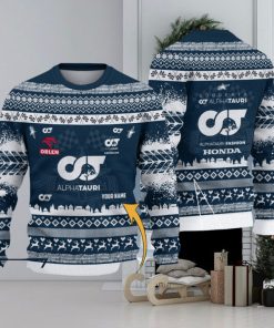 Custom Name Scuderia AlphaTauri Ugly Sweater