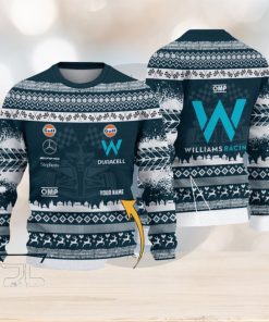 Custom Name Williams Racing Ugly Sweater