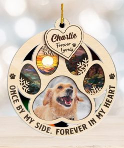 Custom Photo My Hardest Goodbye Memorial Personalized Custom Ornament