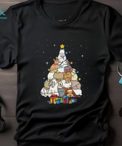 Cute Bunny Christmas Tree T Shirt