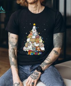 Cute Bunny Christmas Tree T Shirt