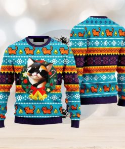 Cute Cat 3D Ugly Christmas Sweater Gift For Family Christmas Gift