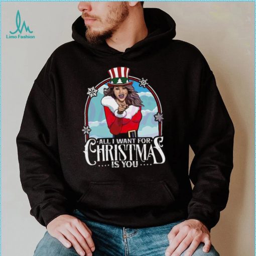 Cute Mariah Carey All I Want For Christmas Is You Shirt