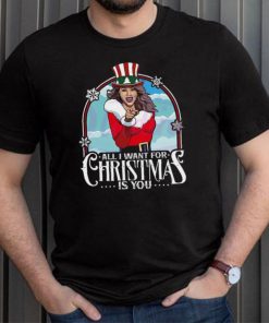 Cute Mariah Carey All I Want For Christmas Is You Shirt