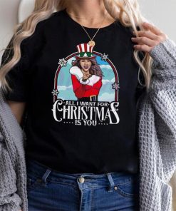 Cute Mariah Carey All I Want For Christmas Is You Shirt