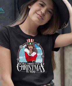 Cute Mariah Carey All I Want For Christmas Is You Shirt