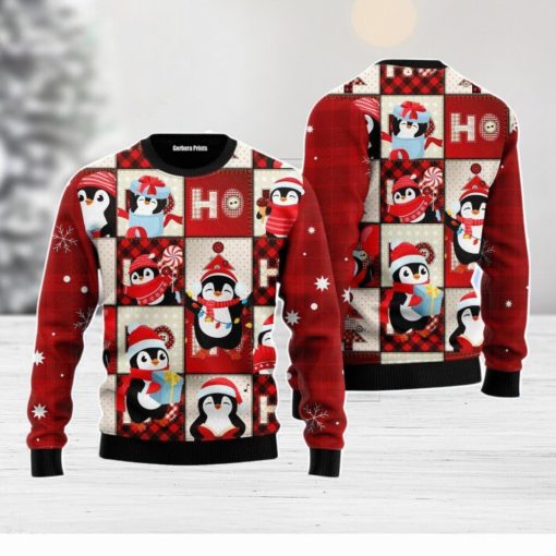 Cute Penguin Christmas Unisex Ugly Sweater