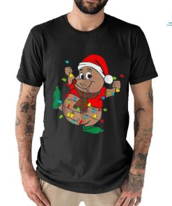 Cute Santa Gus Christmas Lights T Shirt