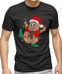 Cute Santa Gus Christmas Lights T Shirt