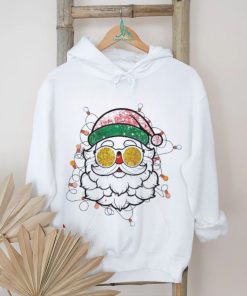 Cute santa with sunglasses shirt